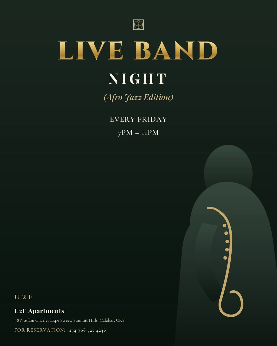 Live Band Night (Afro Jazz Edition)